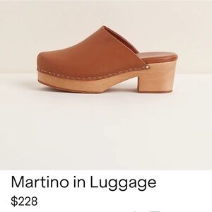 Charlotte Stone Martino Clogs in Luggage
